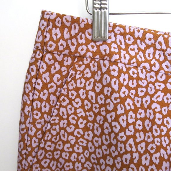 Kate Spade Leopard Jacquard Pant Size 14 - Picture 5 of 12